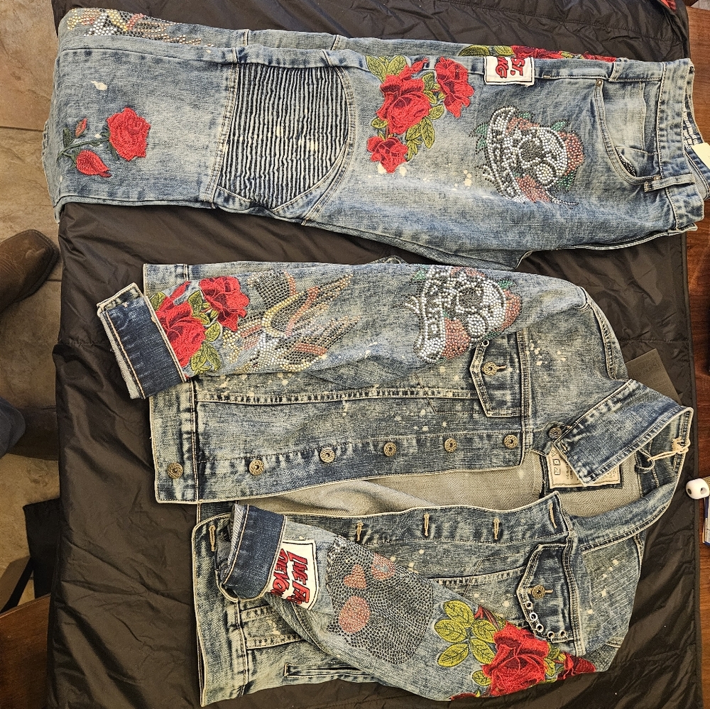 Smoke Rise Denim Jacket and Jeans